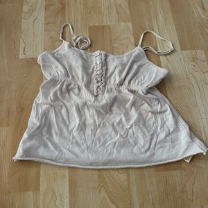 Cute little white tank top